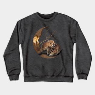 North American beaver Crewneck Sweatshirt